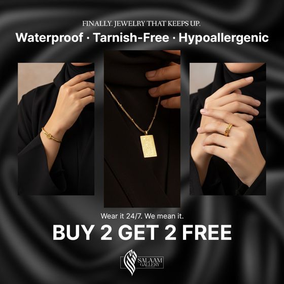 Static ad for a jewellery brand