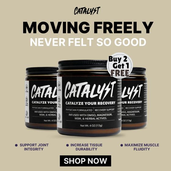 Static ad for a recovery cream brand