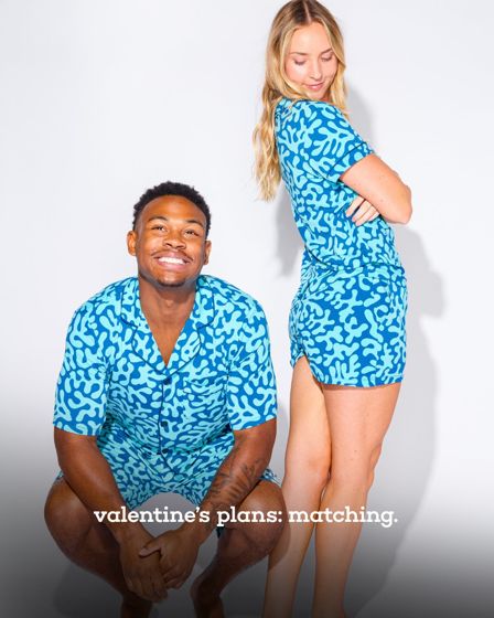 Static ad for a loungewear brand