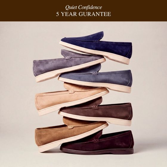 Static ad for a footwear brand